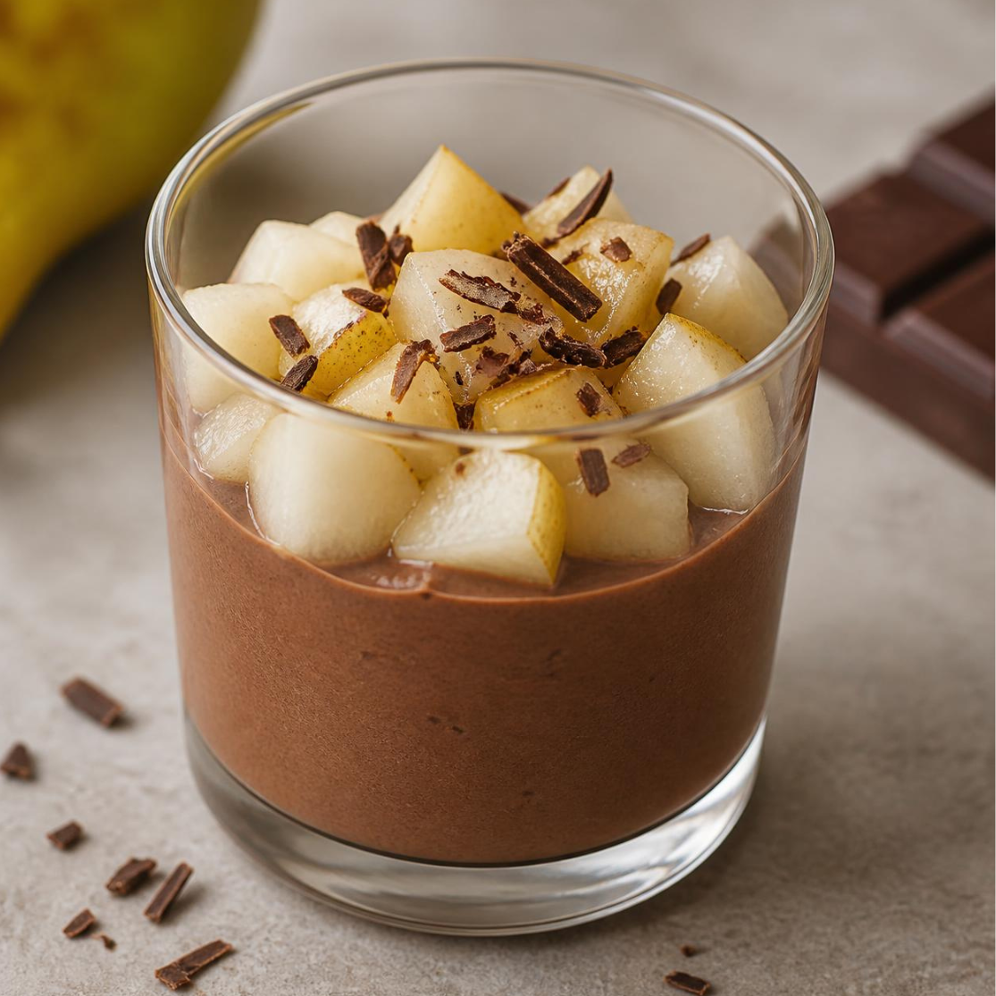 Crème chocolat–poire